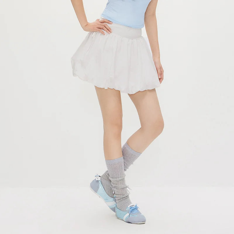 Semir Women Skirt Cool UV Protection Bowknot Bud Mini Skirt 2026 Summer Outdoor Casual
