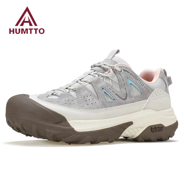 HUMMTO Shoes for Women Anti-slip Hiking Shoes Outdoor Sneakers Breathable Designer Shoe Lightweight Comfortable Treeking Boots
