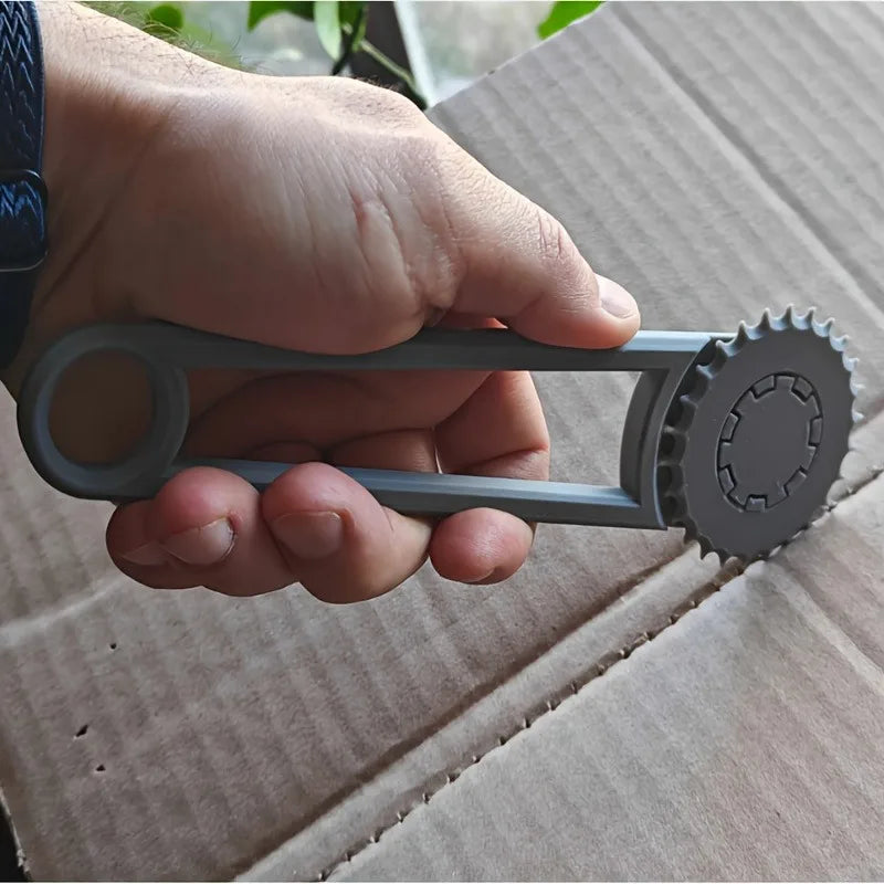 1set  Adjustable Hand Hole Punch Set Accessories, Roller Manual Cardboard Punch Tool for DIY Craft Card Making Box Modification