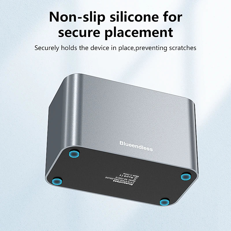 ប្រអប់ថាសរឹងខាងក្រៅ Blueendless ទំហំ 2.5/3.5 អ៊ីញ SAS/SATA សម្រាប់ Sata ទៅ USB 3.0 HDD Docking Station HDD Caddy Sata HDD Case HDD Box