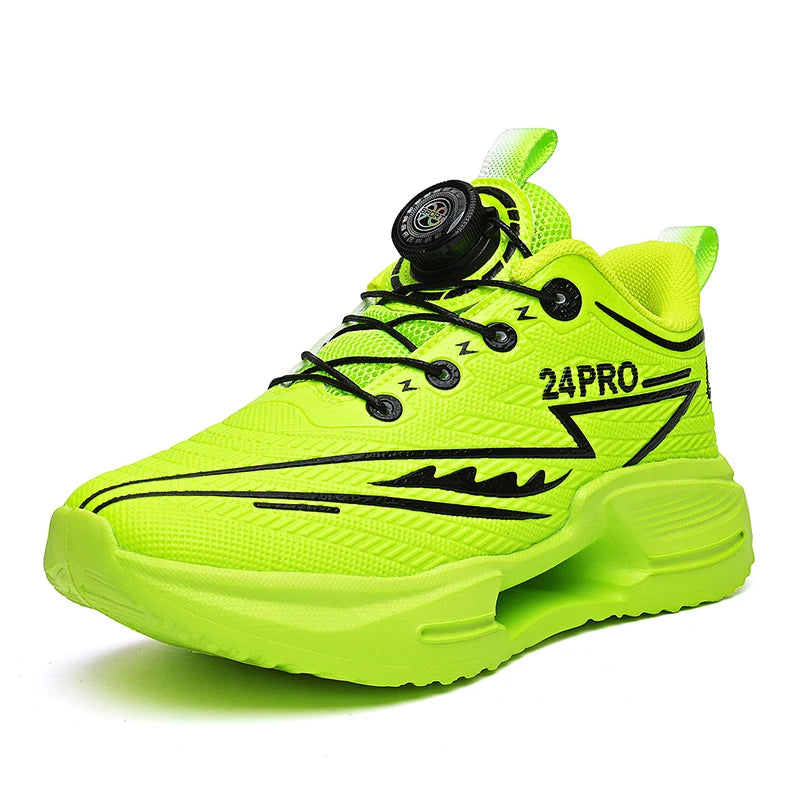Childrens Sports Shoes 2025 Autumn New Ultra Light Cushioned Sneakers Outdoor Training Flat Comfortable Running Shoes for Kids