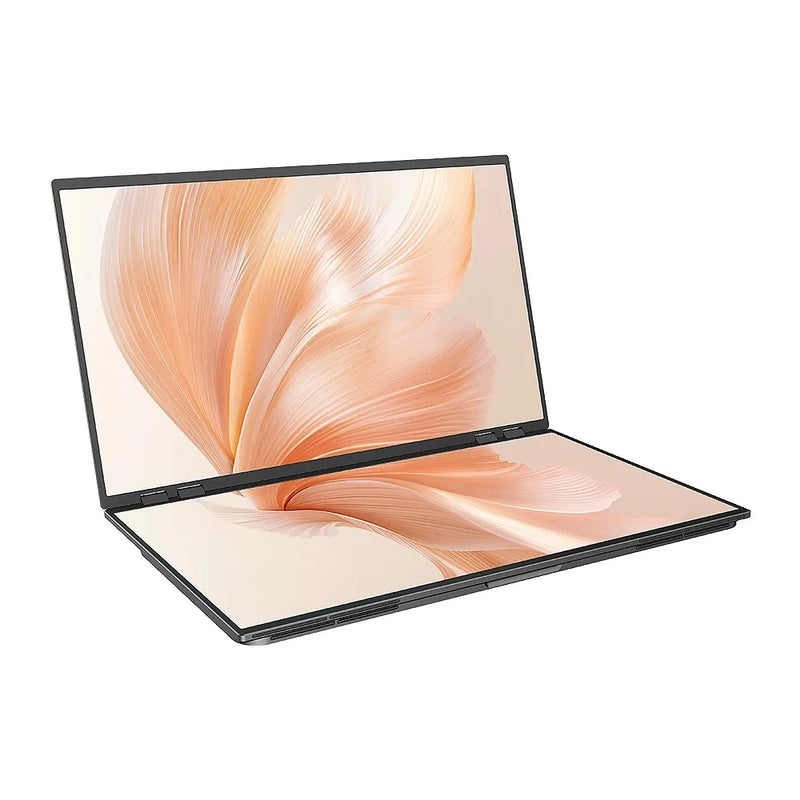 UPERFECT Delta Mega 23.8" 100Hz Dual Screen Stacked Computer Monitor With Speakers For Laptop Desktop PC MAC Phone Extended Play