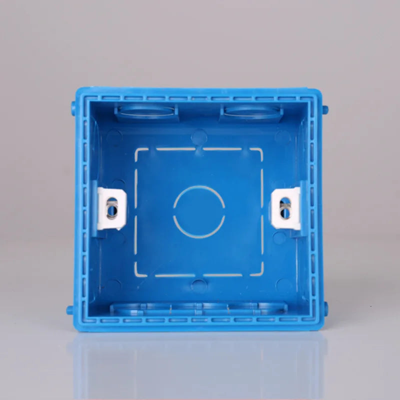 Depoguye Model 86 square recessed inner mounted plasterboard junction box Wall switch socket bottom box is suitable for EU UK
