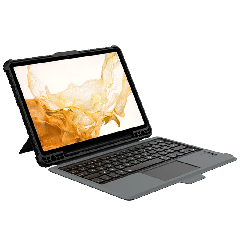 NILLKIN For Samsung Galaxy Tab S8+ 5G Case Magic Keyboard Case For Samsung Galaxy Tab S7 FE For Tab S7+ Smart Cover