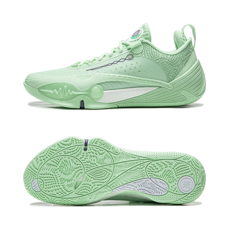 ស្បែកជើងបាល់បោះអាជីព Li-Ning សម្រាប់បុរស WADE ALL CITY 14 SUPER BOOM ទន់ ស្រួលពាក់ ទ្រទ្រង់ដោយក្រណាត់ Lining Sneakers ABAW011 ABAW001