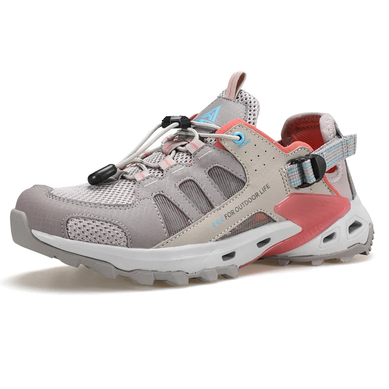 HUMTTO Summer Shoes for Women Breathable Hiking Women's Sneakers Luxury Designer Anti-slip Sports Water Trekking Outdoor Sneaker