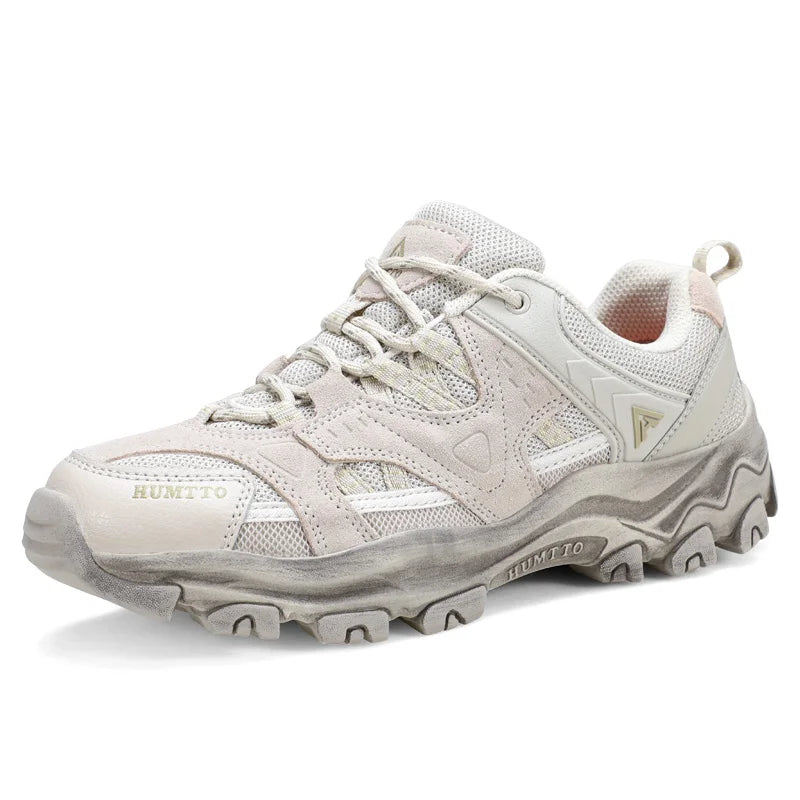 HUMMTO Shoes for Women Anti-slip Hiking Shoes Outdoor Sneakers Breathable Designer Shoe Lightweight Comfortable Treeking Boots