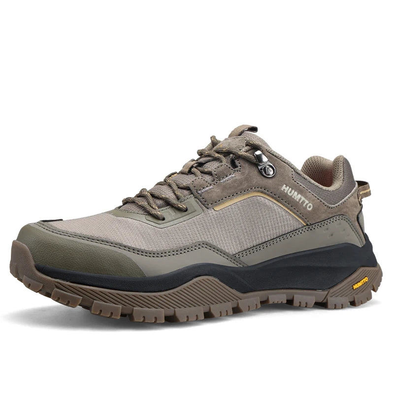 HUMTTO Hiking Shoes for Men Breathable Non-slip Winter Outdoor Sneakers Men's Luxury Designer Water-resistant Man Trekking Shoes