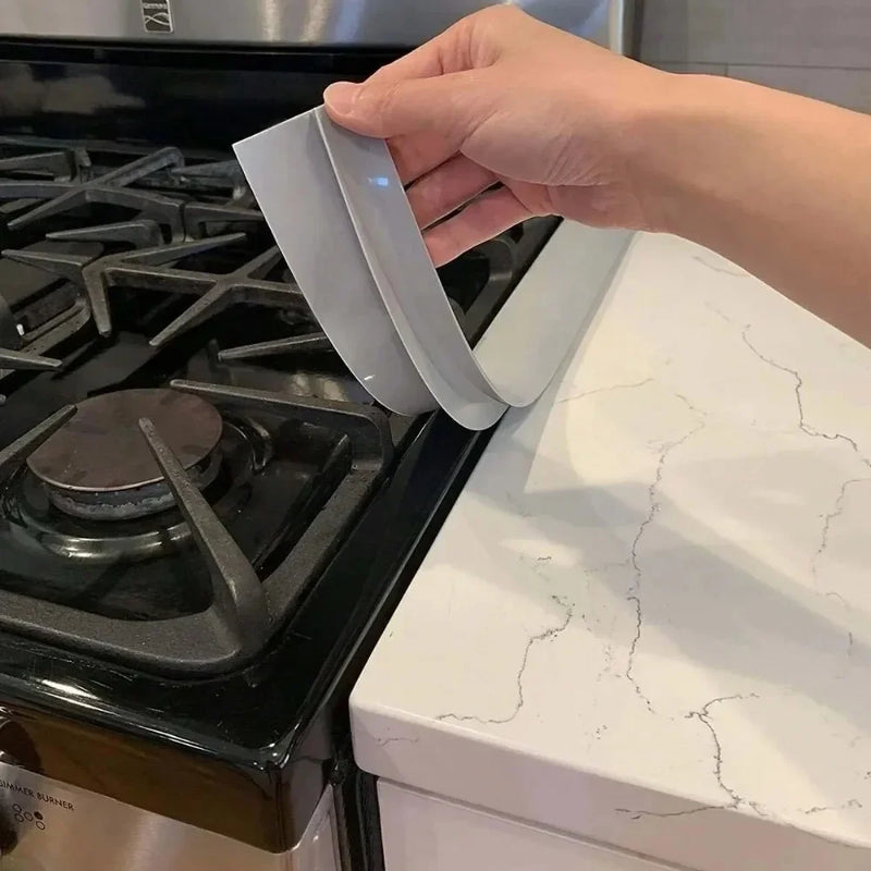 Kitchen Stove Gap Sealant Strip, Oil-Proof Silicone Gap Filler for Sealing Stove Gaps