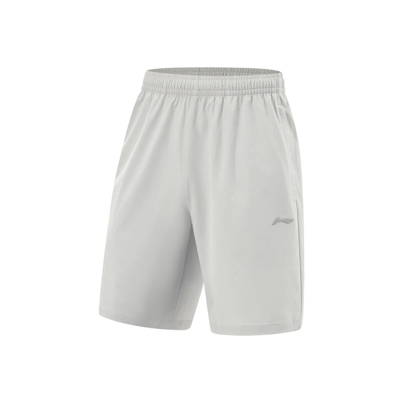 ខោខ្លីហាត់ប្រាណបុរស Li-Ning AT DRY ULTRA Reguler Fit 86% Polyester 14% Elastane LiNing Sports Fitness AKSV111
