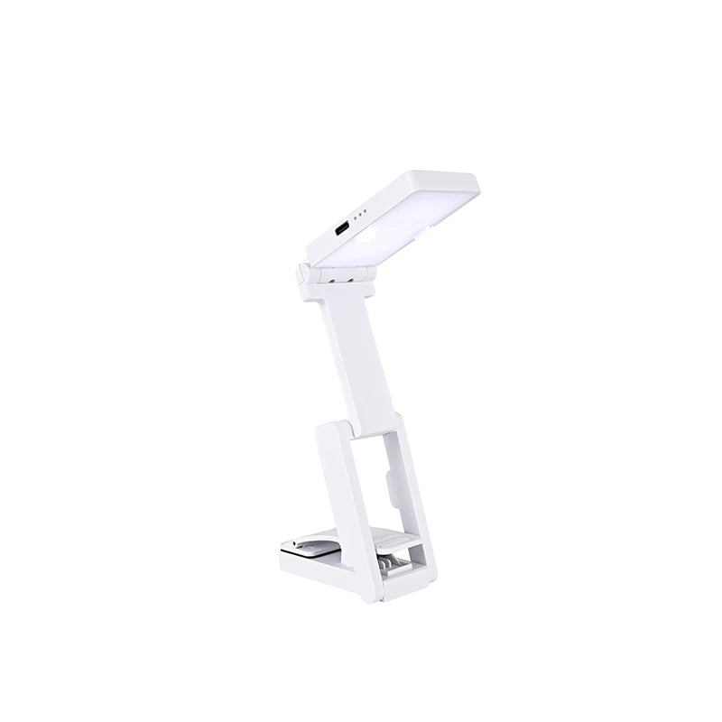 LED Clip-on Reading Lamp Foldable Book Light Mini Foldable Suitable for Reading Lighting and Camping Lighting Travel Lamp