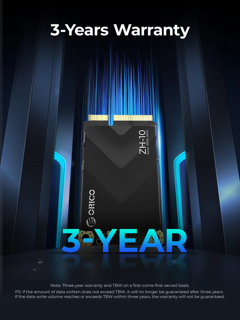 ORICO mSATA SSD SATA III 6Gbps 3D NAND Internal Solid State Drive 128GB 256GB 512GB 1TB 2TB for Laptops Ultrabooks Desktop-ZH10