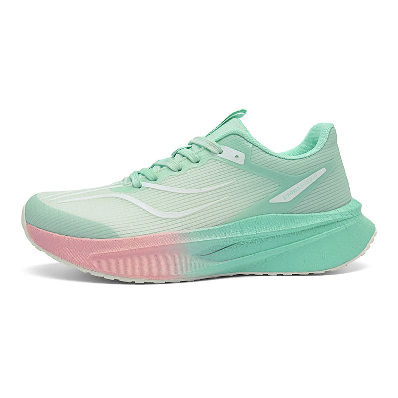 Unisex Sneakers Teenagers Outdoor Running Competition Anti Slip Training Shoes Marathon Breathe Light Thick Soled Fitness Shoes