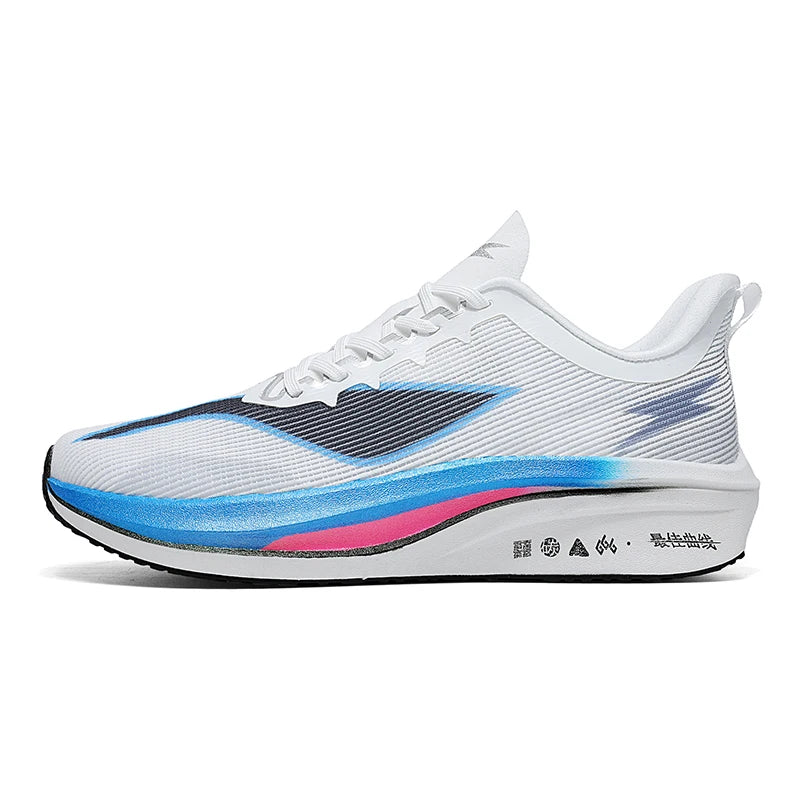 Unisex Sports Shoes Fashion Lace Up Mesh Outdoor Running Shoes New Breathable Lightweight Marathon Sports Tennis Shoes for Men