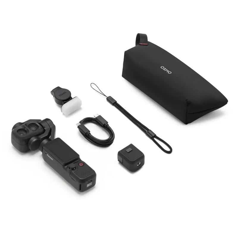 DJI Osmo Pocket 4P Dual-Lens Cinematic Pocket Gimbal Camera Enhanced 1-Inch CMOS & 17-Stop Dynamic Range