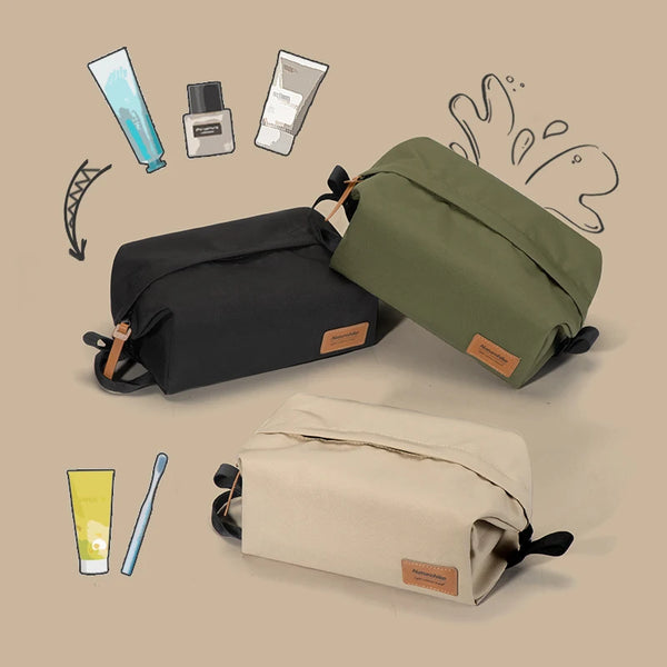 កាបូបដាក់គ្រឿងសម្អាង Naturehike XS01 ទម្ងន់ស្រាលបំផុត សម្រាប់ការធ្វើដំណើរក្រៅផ្ទះ កាបូបសម្រាប់ដាក់គ្រឿងសម្អាង ...