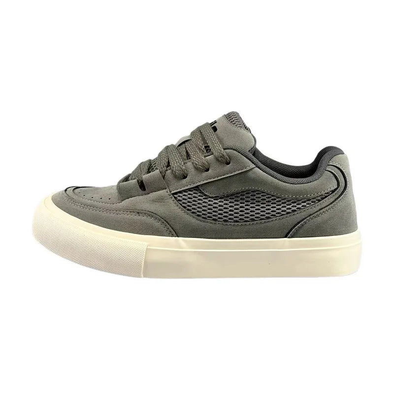 Mens Board Shoes 2025 Autumn New Luxury Design Fashion Casual Sports Shoes Outdoor Daily Wear Flat Comfortable Sneakers Men