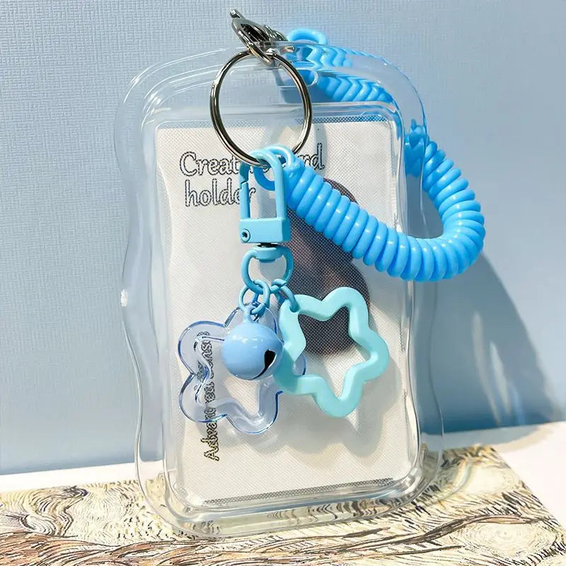1set Heavy Duty Retractable ID Holder with Keychain Wrist Strap,Anti-Theft Design,ID Card Studen,Campus Id,Back-To-School Season