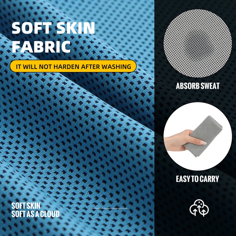 WRELS Sports Headscarf Tube Multi Use Cycling Face Mask Neck Gaiter Ice Silk Scarf Outdoor Face Shield Bicycle Bandage Wrist