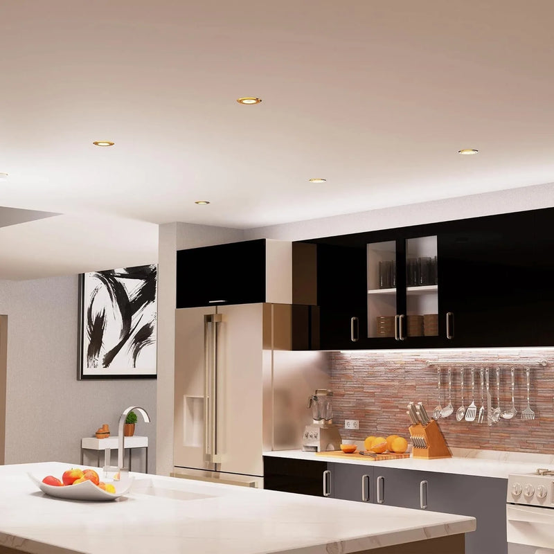 ចង្កៀង LED រាងមូលពណ៌មាស GU10 MR16 GU5,3 ស៊កចូលក្រោម ស៊ុមភ្លើងពិដាន អង្កត់ផ្ចិត 90mm កាត់ចេញ 70mm ជើងទ្រចង្កៀង