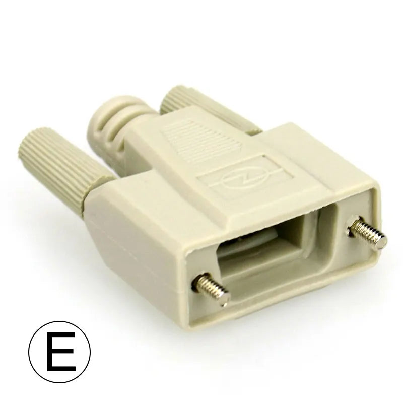 DB9 Adapter Connector Core RS232 Serial COM Plug Connectors Hole/pin DB15 Female Male Port Socket D Sub DP9 Plastic Case