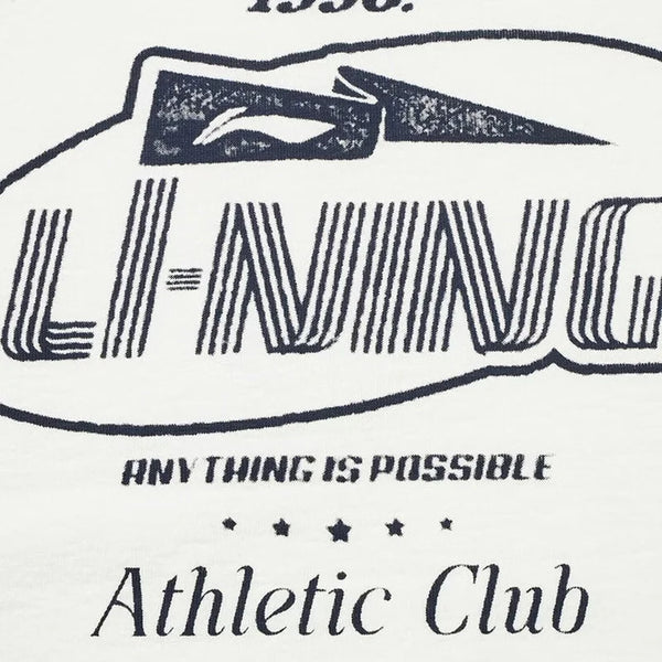 អាវយឺតបុរស Li-Ning រចនាបថកីឡា LN COOL កមូលមានផាសុកភាព អក្សរ LiNing អាវយឺតដៃខ្លីទាន់សម័យ AHSW799