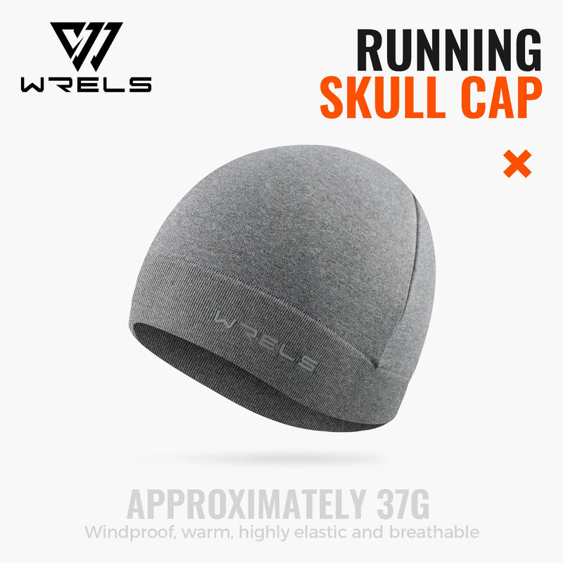 WRELS Sports Skull Cap Warm Ski Beanie Helmet Liner Breathable Moisture Wicking Running Cycling Men Women Outdoor Thermal Cap