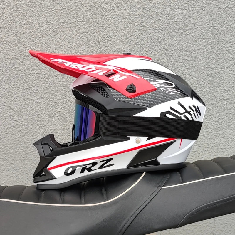 ORZ motorcycle Off-Road Helmet MX Helmet Dirt Bike Helmet Cross Helmet All-Terrain Helmet / ATV Helmet Casco Moto Cross
