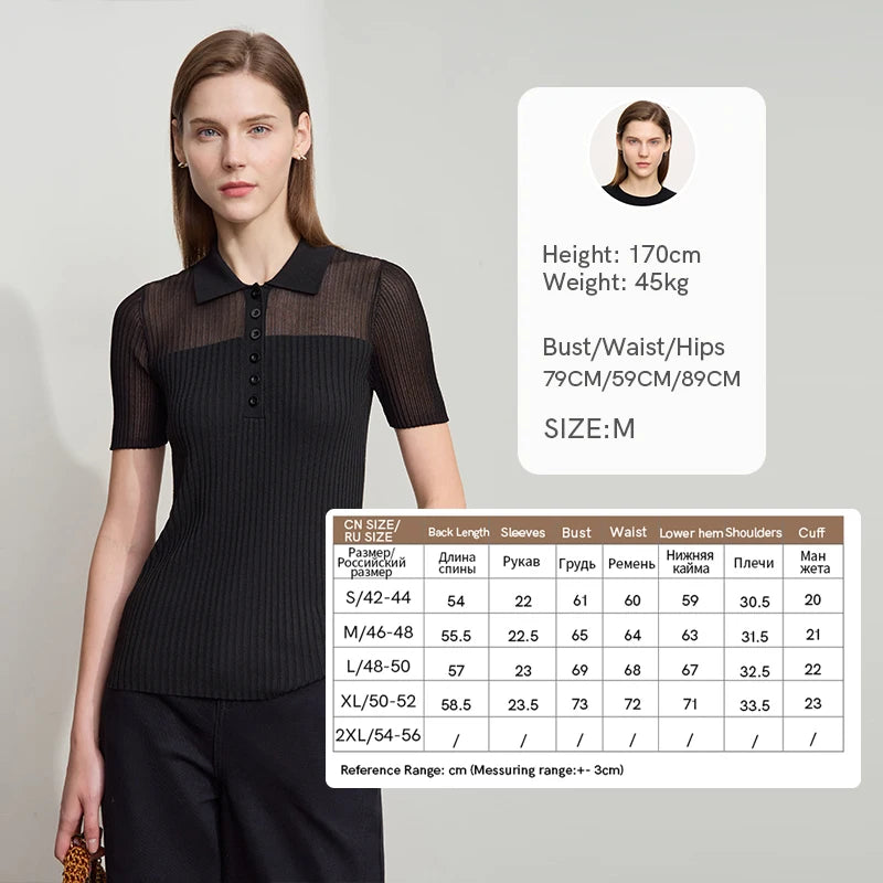 អាវប៉ាក់ Amii Minimalist សម្រាប់ស្ត្រីឆ្នាំ ២០២៦ អាវប៉ាក់ថ្មីសម្រាប់រដូវក្តៅសម្រាប់ស្ត្រី កអាវបត់ចុះក្រោម ដៃខ្លី អាវប៉ាក់រឹង ងាយស្រួលប្រើ 12522013