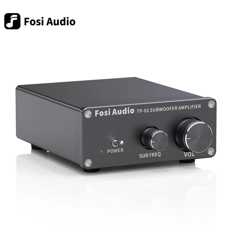 ឧបករណ៍ពង្រីកសំឡេង Subwoofer Fosi Audio TP-02 TDA7498E Mini Sub Bass Amp Digital Class D Integrated Subwoofer Amplifier 220W