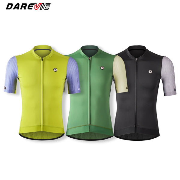 អាវយឺតជិះកង់ DAREVIE PRO Level Soft Light Women Pro Team អាវជិះកង់បុរស ស្ងួតរហ័ស មិនរអិល