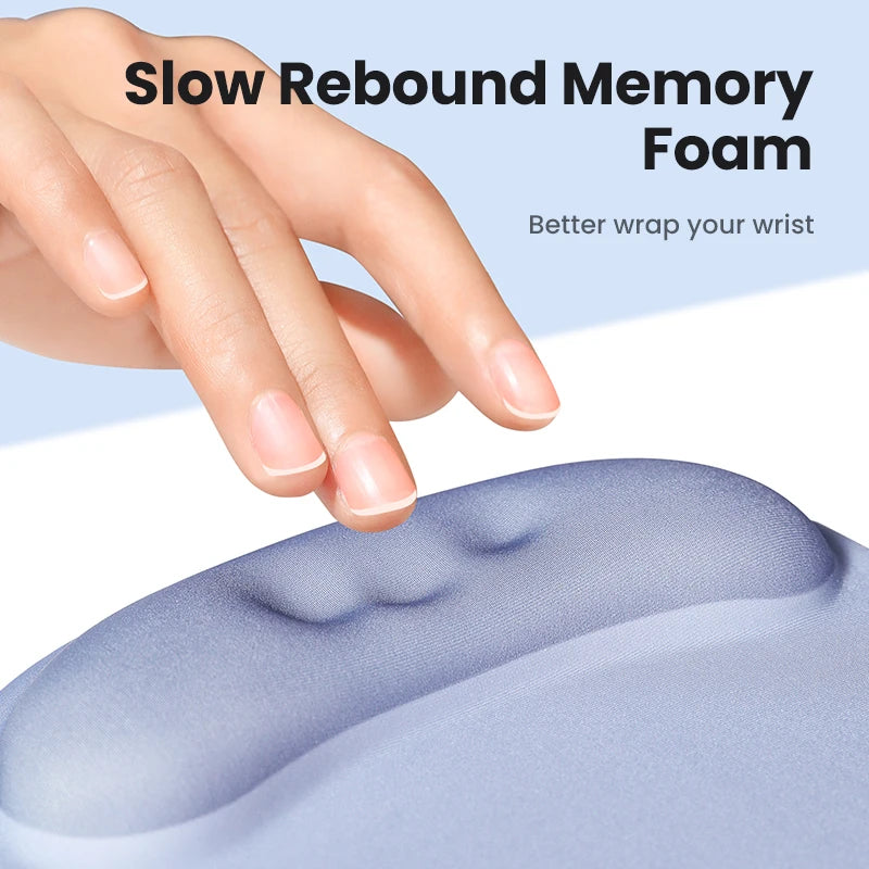 UGREEN Wrist Rest Memory Foam Keyboard Pad Palm Rest for Keyboard Mechanical Keyboard PC Soft Pad Palm Hand Wrist Support