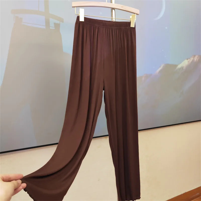 New Sleepwear Pajama Pants For Women Comfort Nightwear Modal Pyjamas Trousers Female Spring Autumn Home Wear Sleep Pantalon