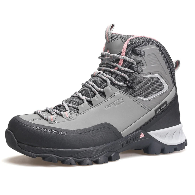 HUMTTO Hiking Shoes for Women Breathable Trekking Boots Woman Non-slip Outdoor Women's Sports Shoes Comfortable Walking Sneakers