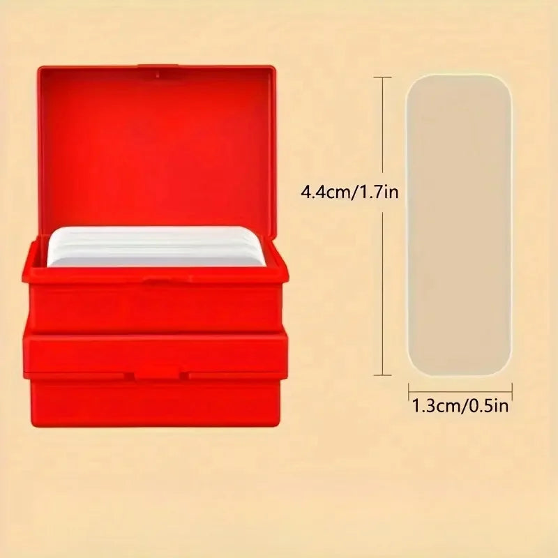 The opposite side of the double-sided sticker [red] 60 pieces/box