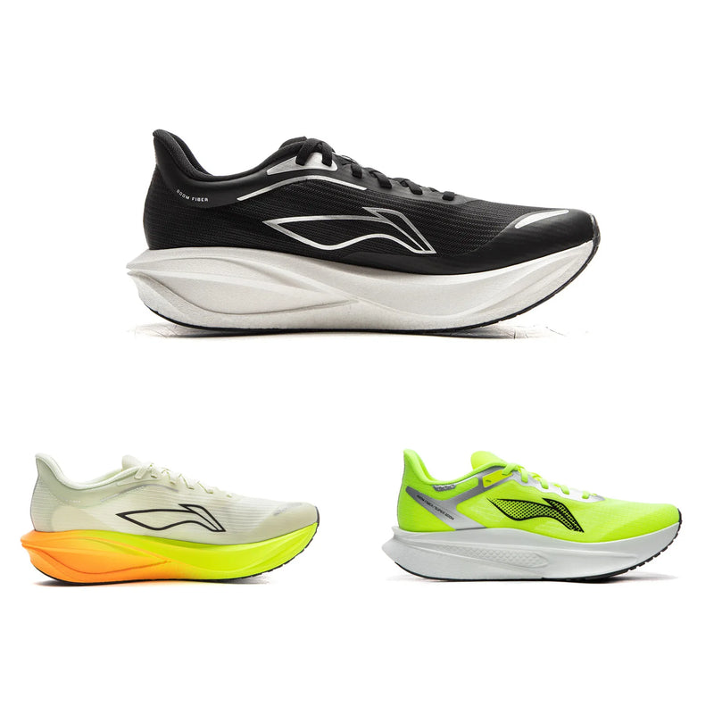 ស្បែកជើងរត់ប្រណាំងបុរស Li-Ning FEIDIAN 5 CHALLENGER SUPER BOOM Cushion បន្ទះកាបូន-ហ្វាយប៊ឺរ LiNing Sneaker ARMV001 ARMW003