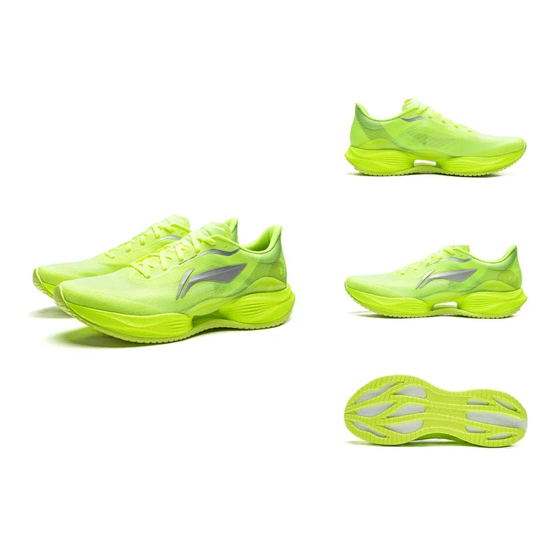 ស្បែកជើងរត់បុរស Li-Ning SUPER LIGHT 23 Light BOOM មានខ្យល់ចេញចូលបានល្អ ប្រើប្រាស់បានយូរ មានផាសុកភាព ស្បែកជើងប៉ាតារត់ហាត់ប្រាណប្រចាំថ្ងៃ LiNing ARBW017