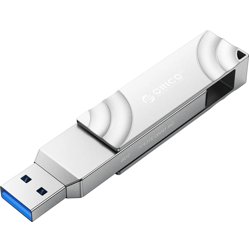 ORICO 512GB Dual Flash Drive 2-in-1 USB C/A 3.2 Gen2 Flash Drive Speed Up to 10Gbps 1073MB/s for iPhone 15/Android/Tablet/Laptop