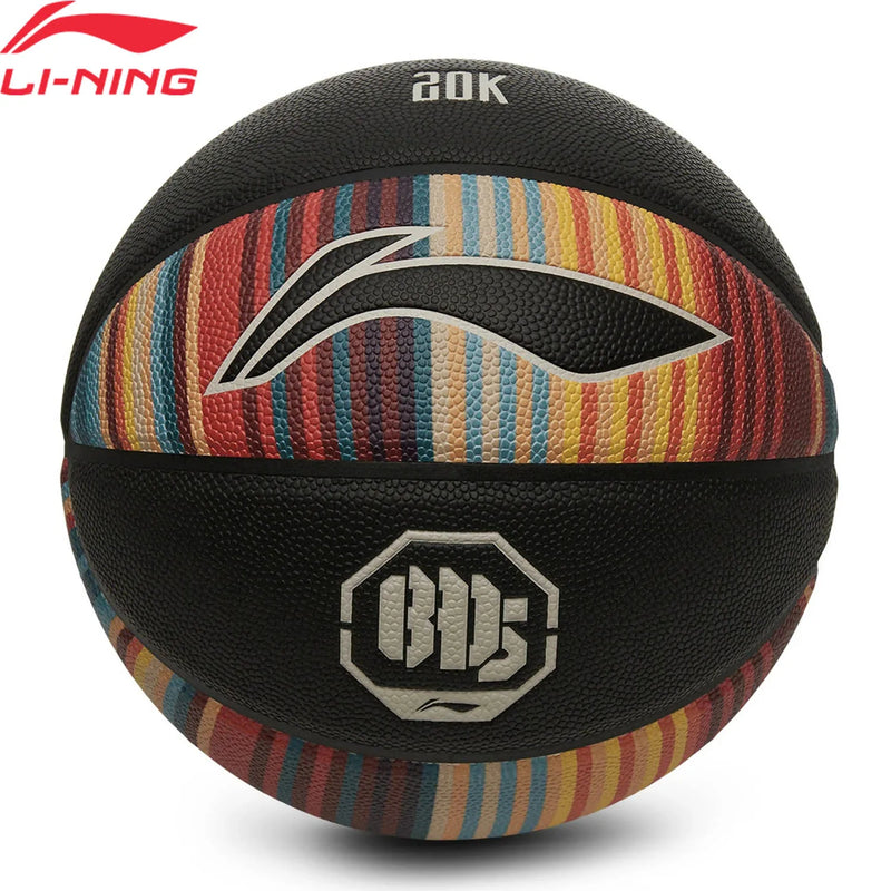 បាល់បោះ Li-Ning Unisex BADFIVE B8000 Elite ទាន់សម័យ ទំហំ 7 មិនបំប៉ោង រឹងមាំ ប្រើប្រាស់បានយូរ បាល់ LiNing សម្រាប់លេងក្នុងផ្ទះ និងក្រៅផ្ទះ ABQW015