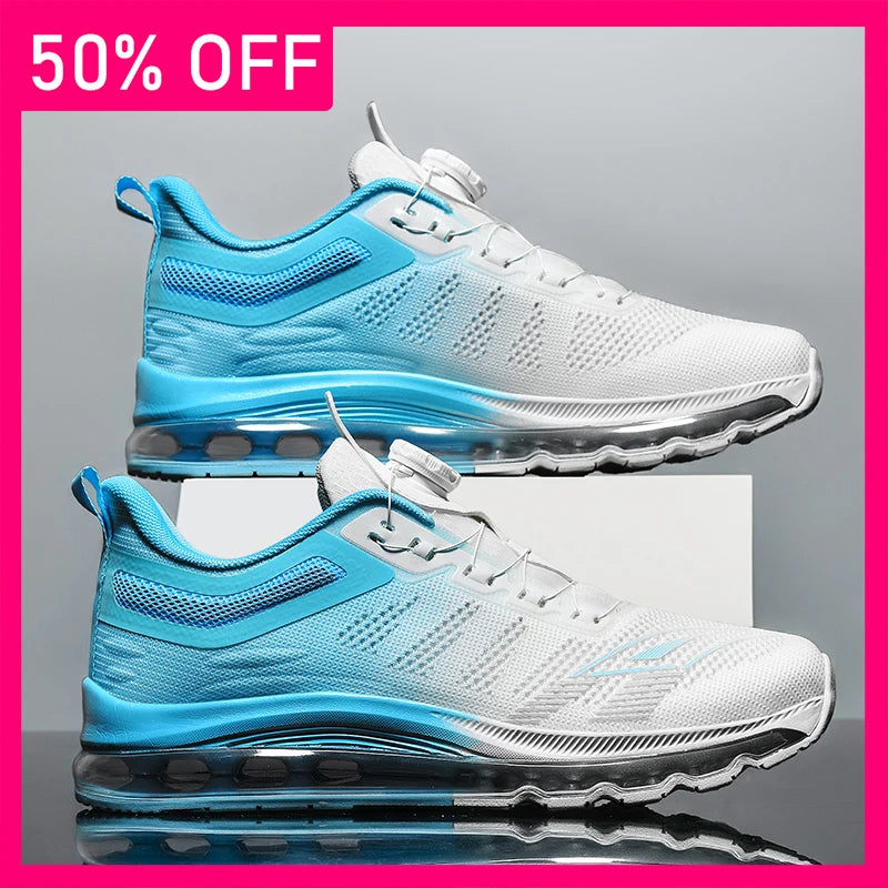 Men Sports Shoes 2026 New Mesh Fashionable Soft Sole Lightweight Cushioning Spring Casual Comfortable Versatile Tennis Shoes