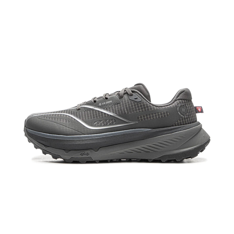 ស្បែកជើងរត់បុរស Li-Ning DI LU 2 ផ្លូវលំ XTRM-BOOM FIBER Cushion LN DWR ស្បែកជើងកីឡាការពារទឹក LiNing ការពារការរអិល ARNV009