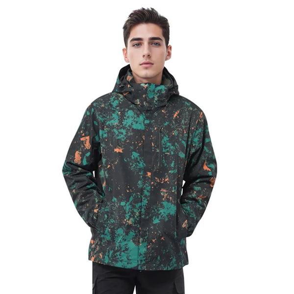 HUMTTO Waterproof Men's Jacket Autumn Winter Keep Warm Camping Hiking Jackets Sports Hunting Jackets Outdoor Windbreaker Coats