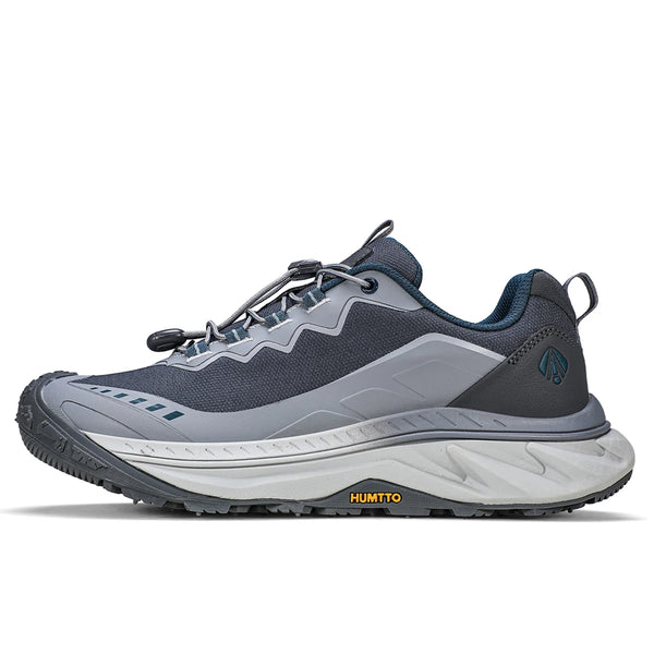 HUMTTO Men's Outdoor Sports Shoes Non-slip Trekking Shoes for Men Breathable Hiking Boots Leather Safety Walking Sneakers Man