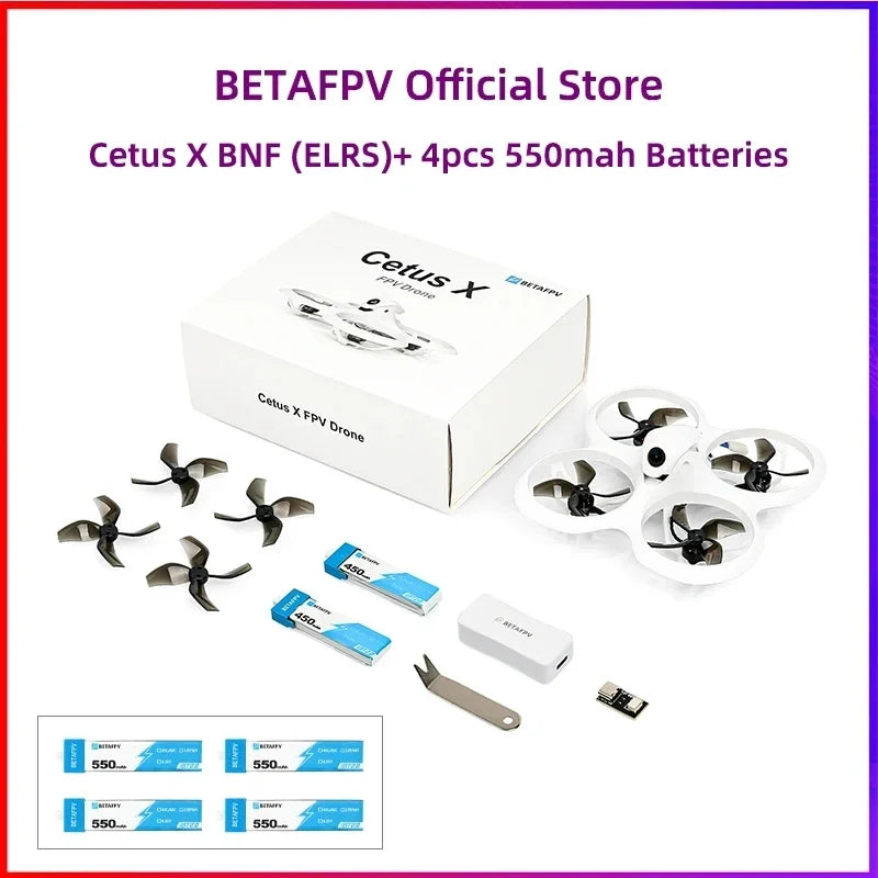 BETAFPV Cetus X /Cetus Pro យន្តហោះគ្មានแปรง BNF ម៉ូទ័រគ្មានជក់ FPV យន្តហោះគ្មានមនុស្សបើកប្រណាំង លក់ដាច់បំផុត
