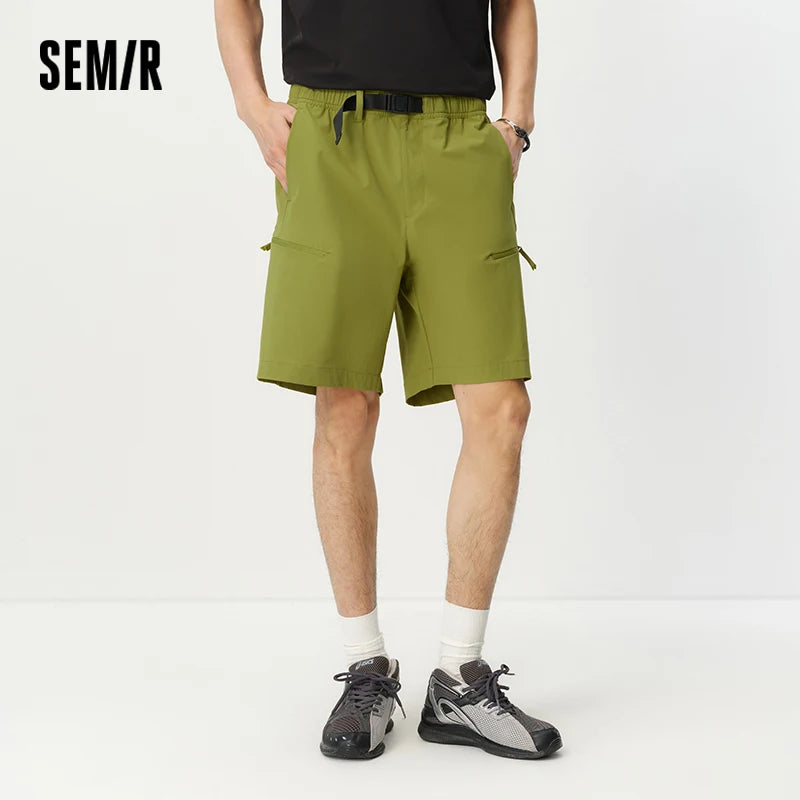 Semir Mens Shorts 2026 Quick Dry Cool Feeling Outdoor Functional Reflective Printed Elastic Casual