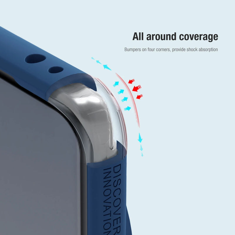 For OnePlus 13 Case NILLKIN Super Frosted Shield Pro Ultra-Thin Phone Cover For OnePlus 12 TPU Soft Edge Anti Drop Case