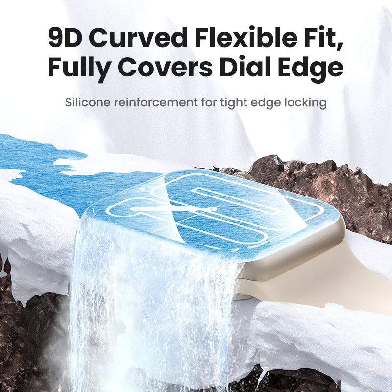 UGREEN 2PCS Screen Protector For Apple Watch 9 8 7 6 SE SE2 5 4 Soft Hydrogel 45 44 41 40mm Full-coverage Protective Film