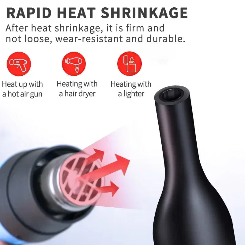 100 Meters/ 10M 4.8/6.4/7.9/9.5/12.7/15.4mm Heat Shrink Tube 3:1 Ratio Adhesive Lined Polyolefin Thermal Cable Sleeve Insulated