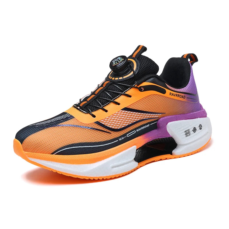 Parent-child casual sports shoes Four season new soft sole anti-slip breathable outdoor running shoes men women's light sneakers