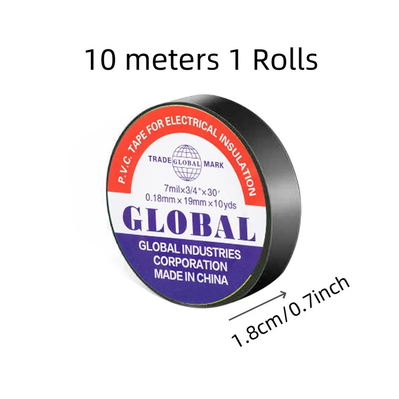 ខ្សែអាត់អគ្គិសនីកៅស៊ូខ្មៅធន់នឹងកម្ដៅខ្ពស់ប្រវែង ៥០ម៉ែត្រ - កាវស្អិតអ៊ីសូឡង់ទន់ និងជាប់បានយូរ ប្រើប្រាស់សម្រាប់ឧស្សាហកម្ម និងក្នុងគ្រួសារ
